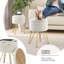 Modern Round Storage Ottoman Side Table-851762887-864056174