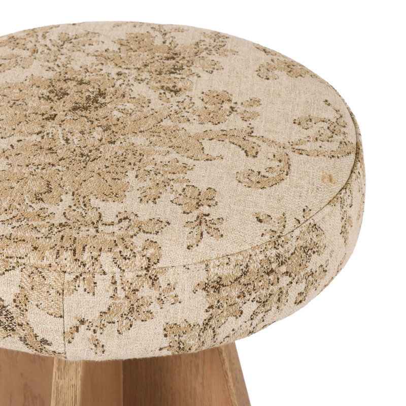 Tabouret pivotant Vega, Brun, Fleurs naturelles de Fallingbrook, Tabouret de comptoir (siège d'une hauteur de 27,7