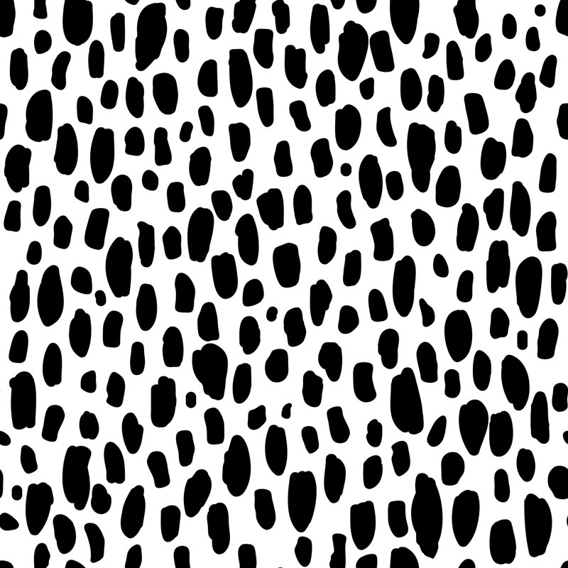Rouleau de papier peint adhésif Aquanette Spots, L 16,67 po x l 25 po