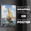NAUTICAL Series CCCXXVIII -Canvas Print Only - NOT FRAMED