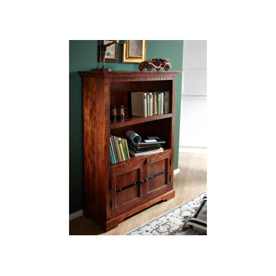 Oxford 148cm H x 98cm W Solid Wood Standard Bookcase