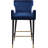 Briannan Upholstered Velvet Counter Stool with Solid Wood Frame-40743209
