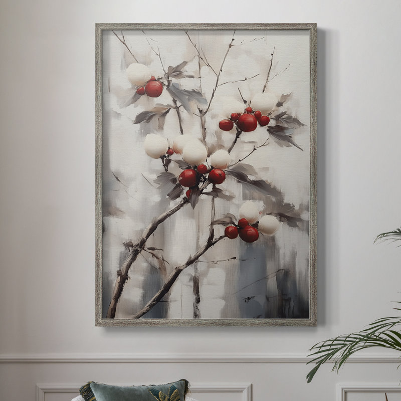 «Christmas Holiday Art», série 2-CCGCLI, reproduction d'art encadrée - bois massif, H 11 po x l 9 po