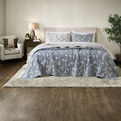 Ensembles de literie pour très grand lit Premium, gaze de jacquard 100 coton, maison moderne