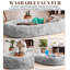 Grand lit pour chien de taille humaine lavable avec housse amovible-471780009-524955818