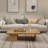 Simple log end table-110439182