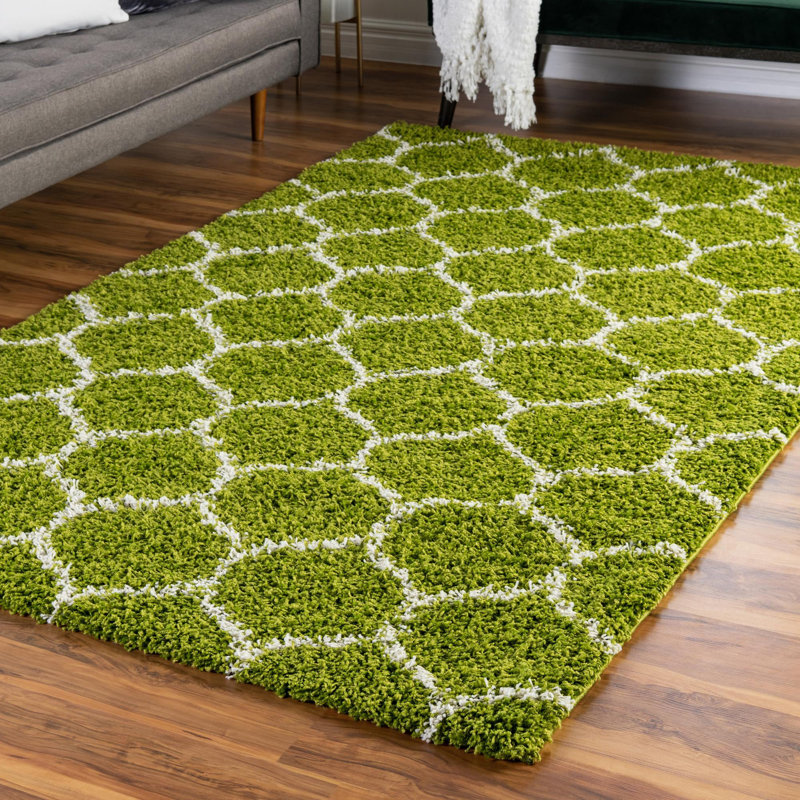 Geometric Indoor Rug, Rectangle 9' x 12'