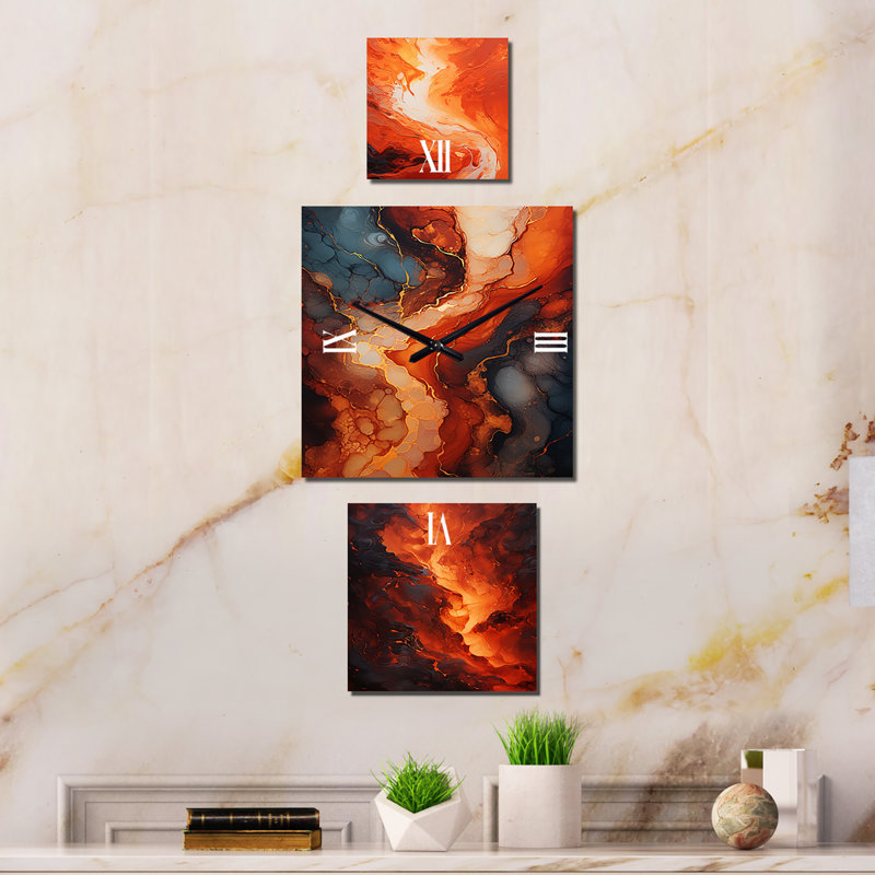 Maham Metal Wall Clock