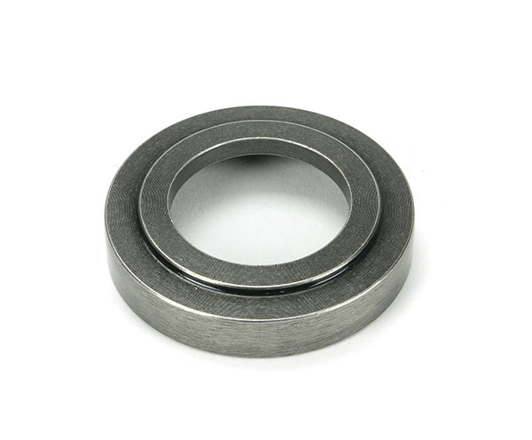 Newbury Interior Mortise Door Handle, Pewter Patina