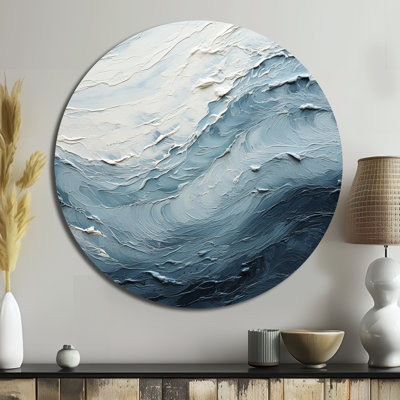 Pugliese - Coastal Round Metal Art