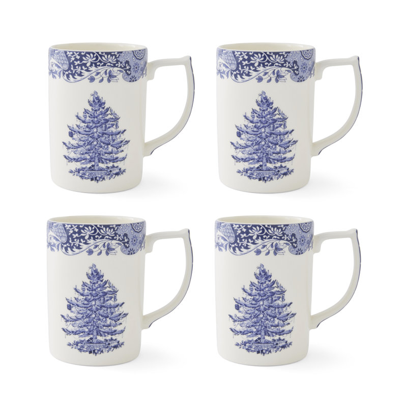 Blue Italian Earthenware Mug