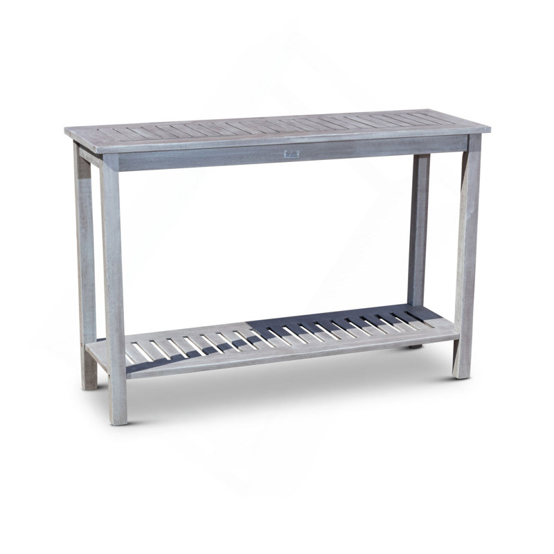 Console Eucalyptus, gris argenté