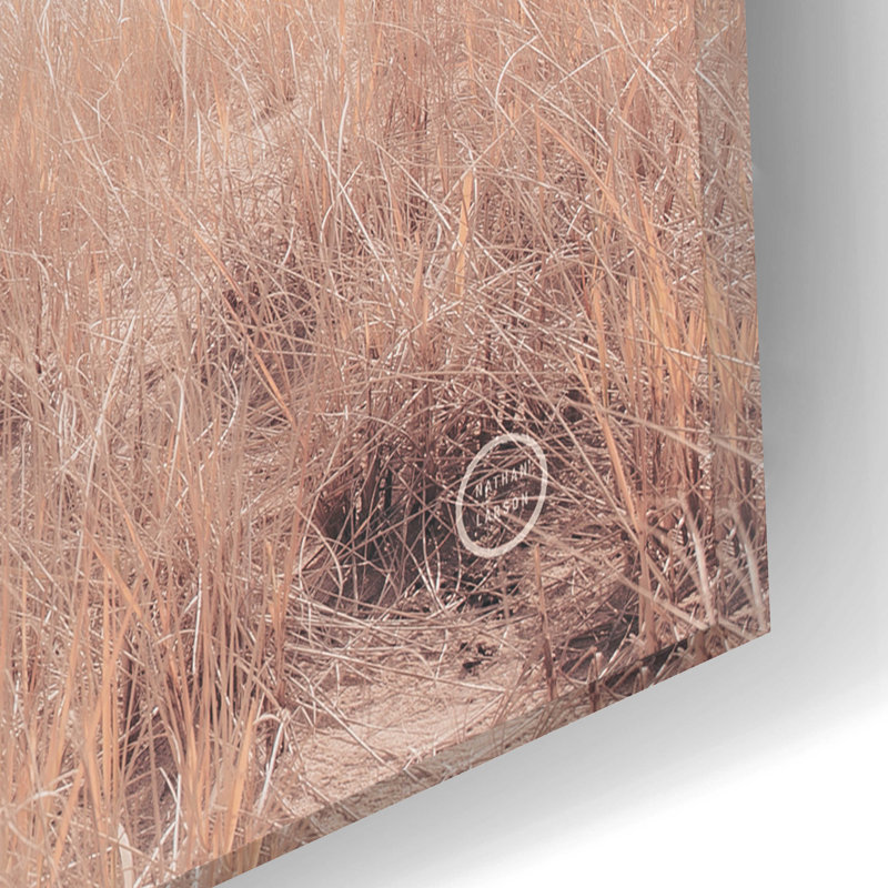«Soft Oceans» par Nathan Larson, verre acrylique Wal Art, H 12 po x l 16 po x P 0,13 po