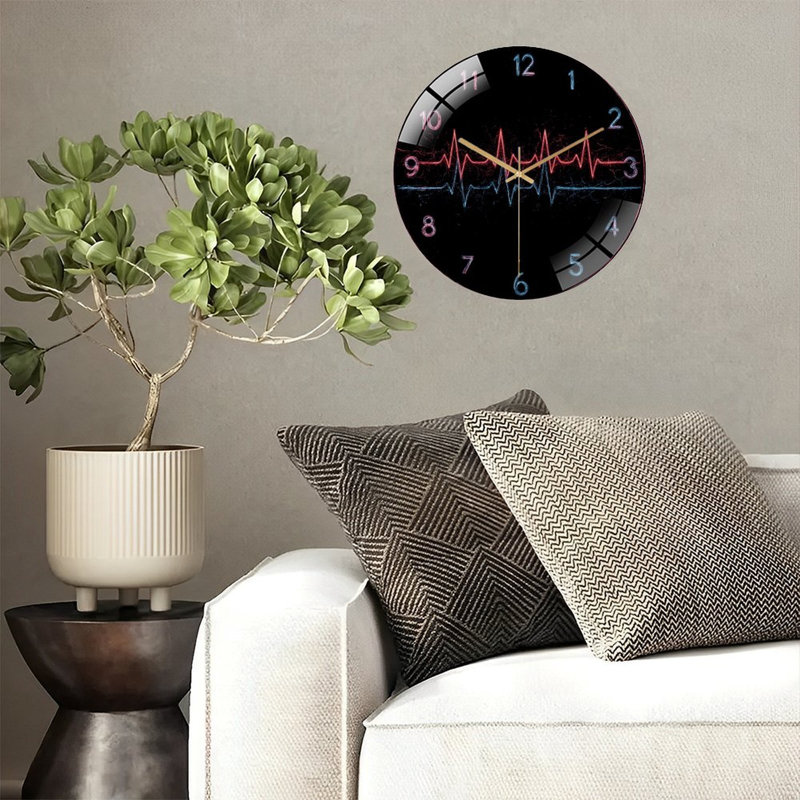 Horloge murale 12 po