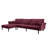 Crean 115'' Velvet Sofa