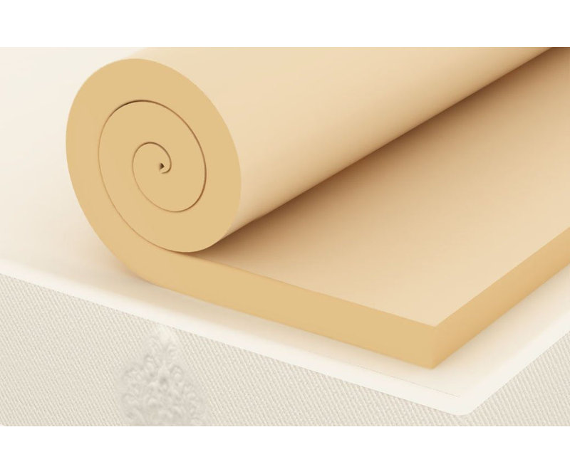 PlushBeds 5 lb Density Memory Foam Mattress Topper, 3 inches, King