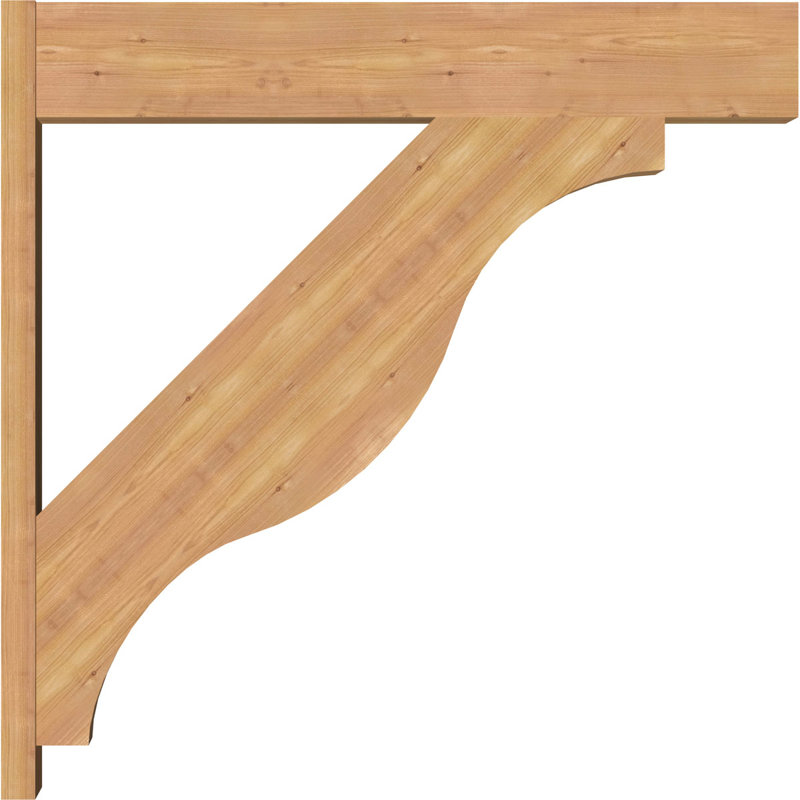 Jeu de blocs Funston, P 38 po x H 38 po, 7 1/2" W Western Red Cedar (Smooth)