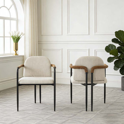 Dinning Chair with iron frame-Set