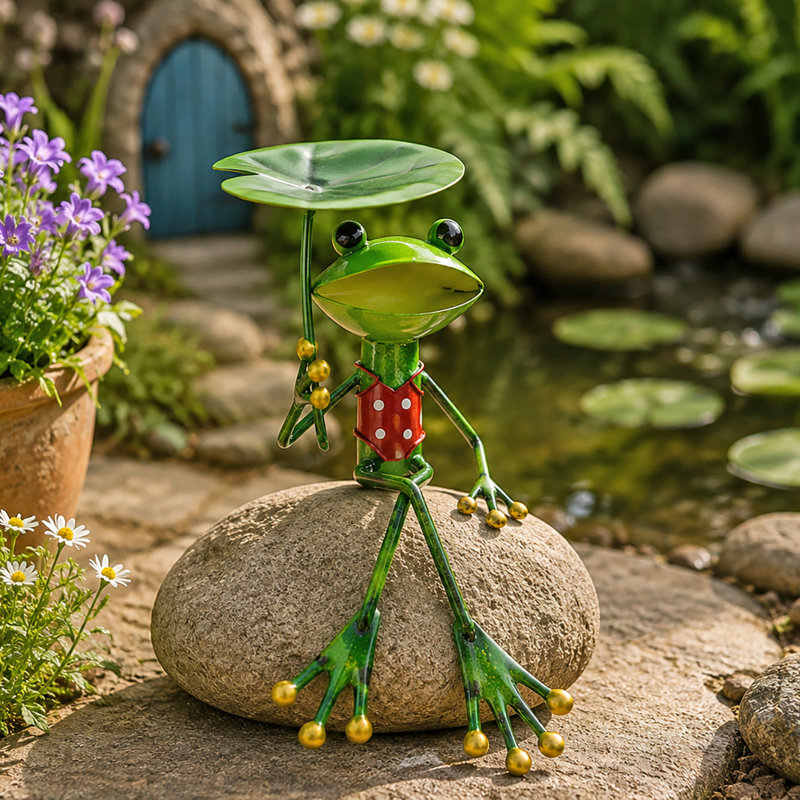 Lepanto Animals Weather Resistant Metal Garden Statue