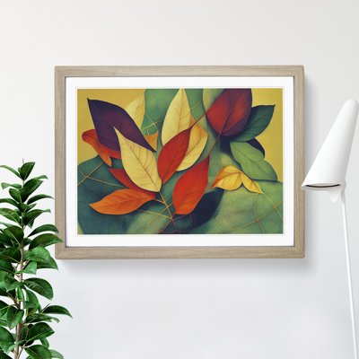 Gentle Leaf - Picture Frame Print