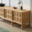 Meuble télé en bois de frêne de style rétro