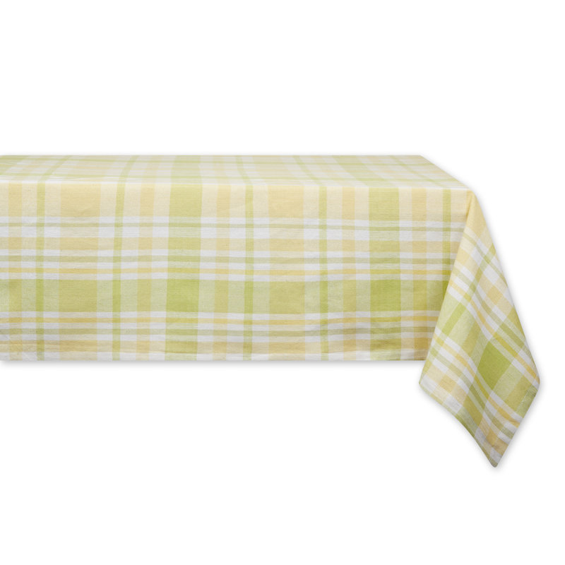 NAPPE PLAID LEMON BLISS 60X104, L 120 po x l 60 po