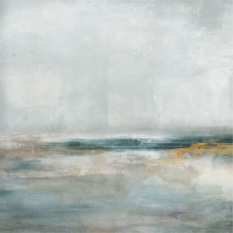 Aquatic Plains Print by James McAllen, Glass Coat, 54" H x 54" W