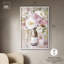 «Light Floral Champagne Vase Shadowbox Print Glam Art Prints» par Art Remedy-115132184-115132188