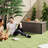 Storage Box with Lockable Design & Gas Strut Handle 2 Person Bench Garden Organizer-116546764