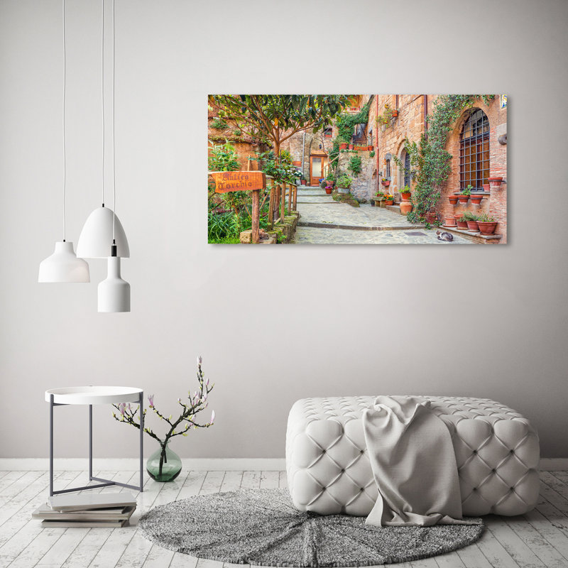 Italian Streets - Wrapped Canvas Print
