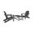 Laguna Foldable Outdoor Adirondack Chair-1839791556