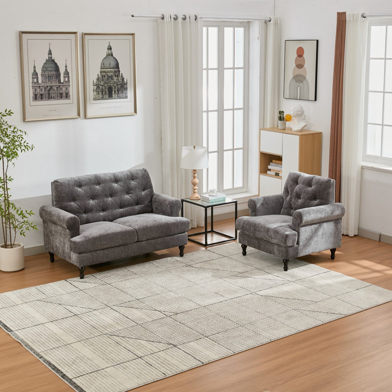 3 Seater Fabric Settee