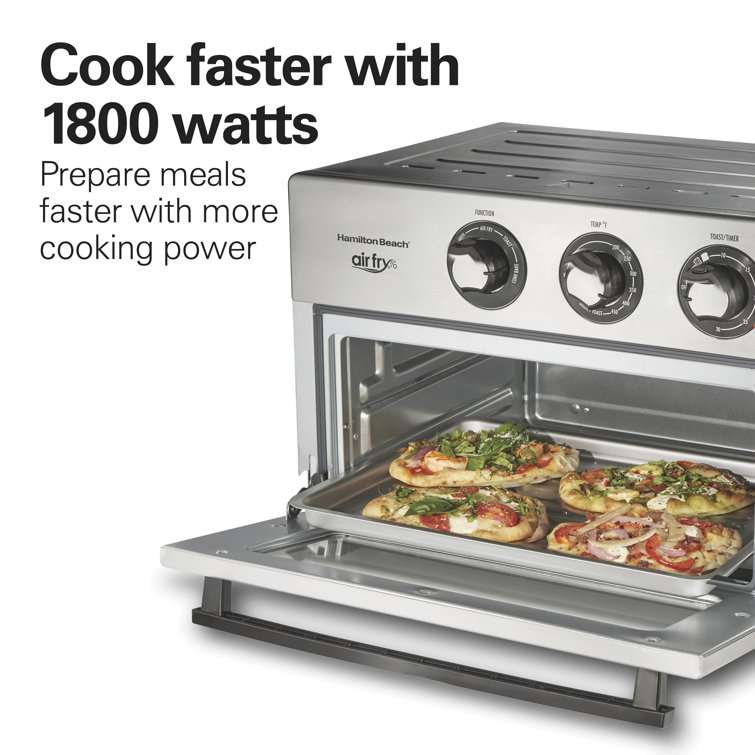 Hamilton Beach® Air Fry Countertop Oven 6 Cooking Functions & Reviews