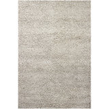 Zeal Wool Area Rug in Gray