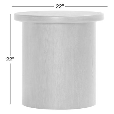 Caesar 22" Oak End Table