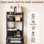 38 cm W Bedside Table-710614034