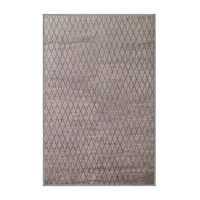 Tapis gris / brun Loya, Rectangle 5 pi x 8 pi