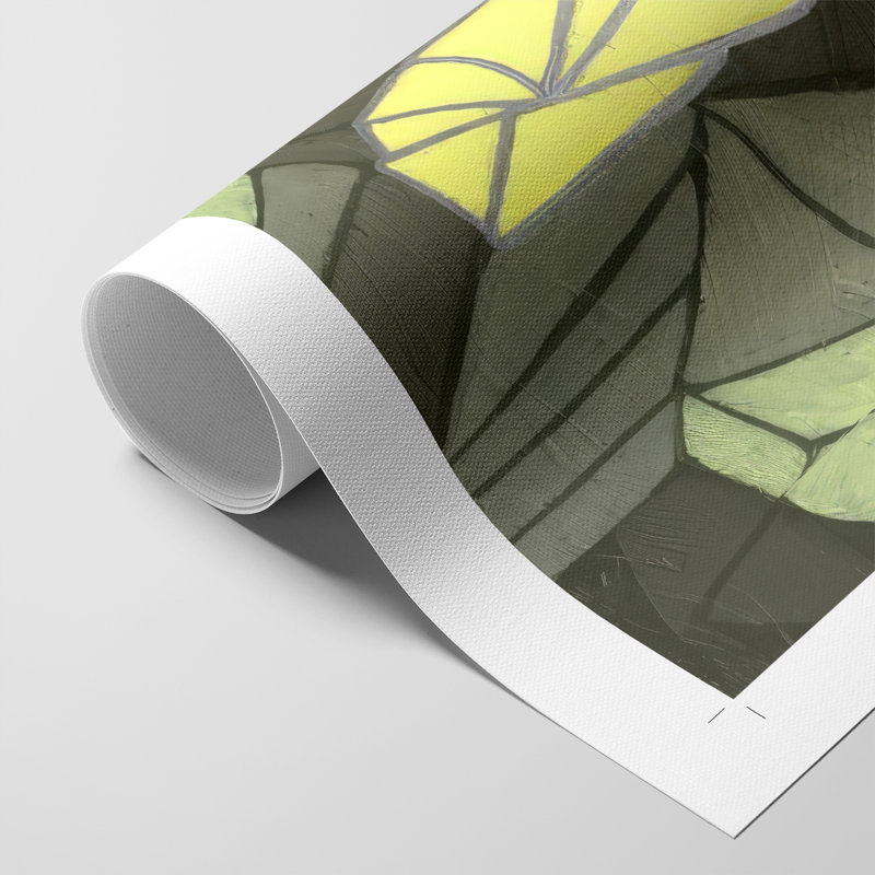 Cubic Prism II - Impression sur toile seulement - NON-CADRE, H 18 po x l 12 po