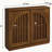 Mid Century Modern Fluted Sideboard Cabinet, Buffet Cabinet with Storage, Narrow Side Cabinet Accent Cabinet-555247152