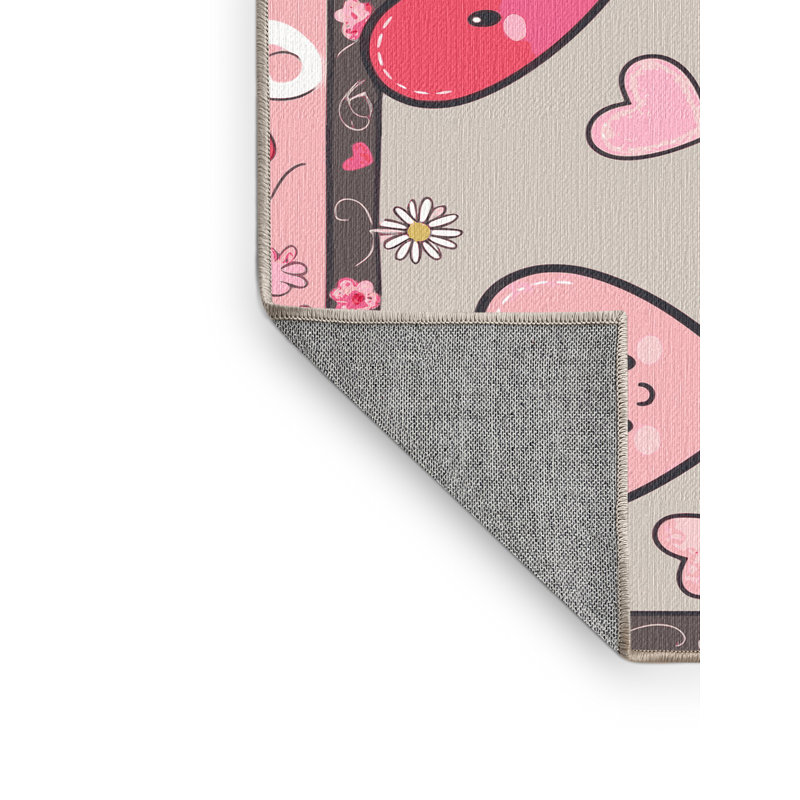 Tapis de Noël East Urban Home, Rectangle 5 pi x 7 pi