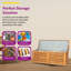 Rosalind Wheeler Connie-Mae 150cm W Water Resistant Teak Solid Wood Deck Box in Brown