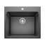 Liven SILGRANIT 25" L x 22" W Drop-In/Undermount Laundry Sink-34379617