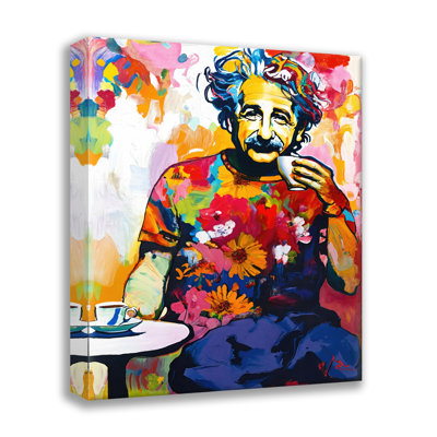 Einstein  Giclee on Gallery Wrapped Canvas