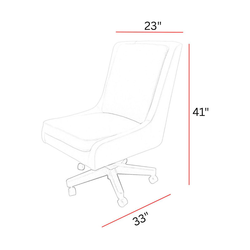 DC#131 Lotus Cream Desk Chair