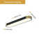 Masek 1 - Light 27.5" Simple Rectangle LED Flush Mount