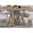 Round Dining Expandable Dining Table