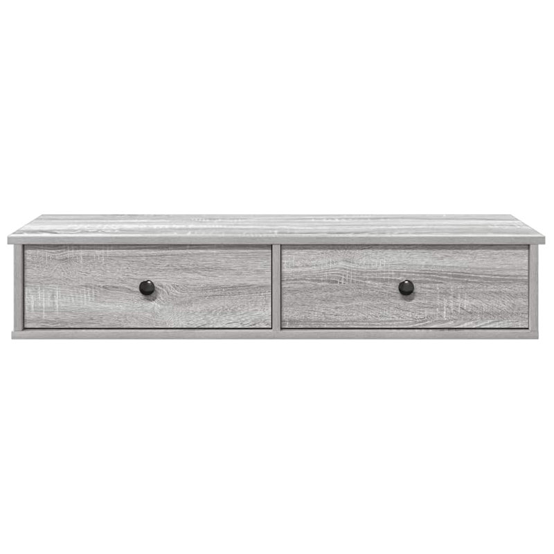 112-9 Wall Mounted Shelf, Grey/Sonoma