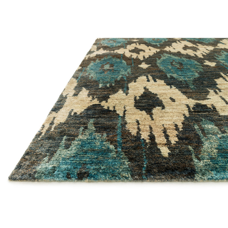 Dalli Ikat Indoor Rug, Rectangle 7'9" x 9'9"