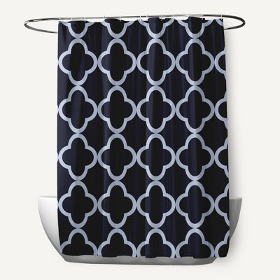 Rideau de douche simple Floral
