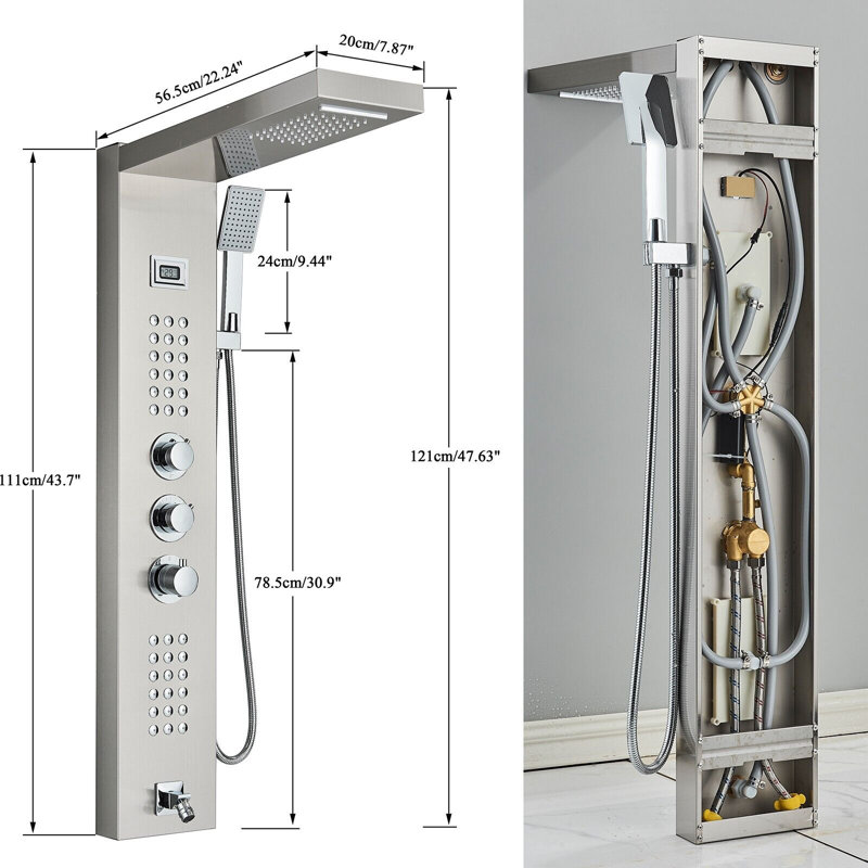Shower Tower Panel